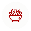 کنار غذا