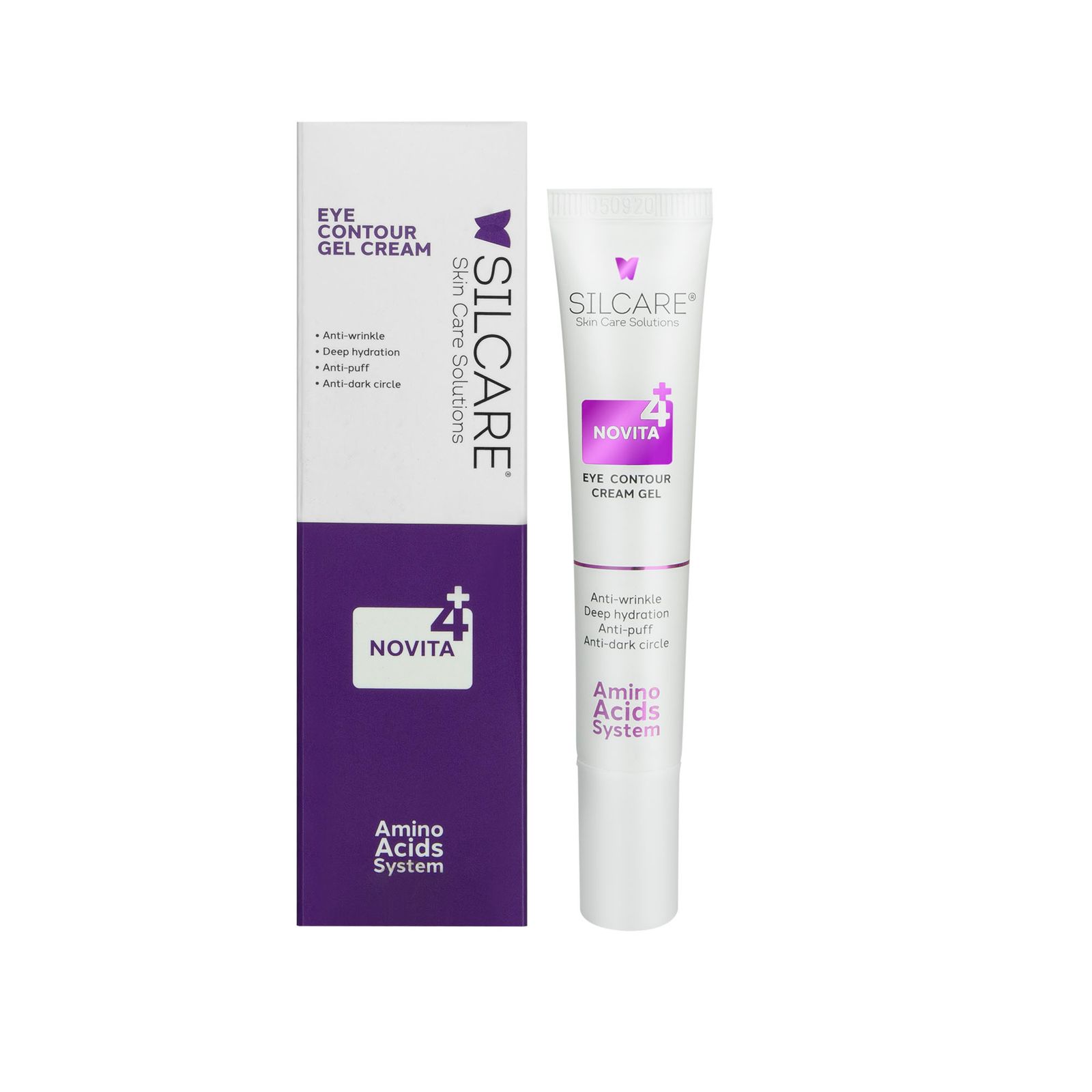 سیلکر کرم دورچشم قوی نویتا +4 حجم 20ml
