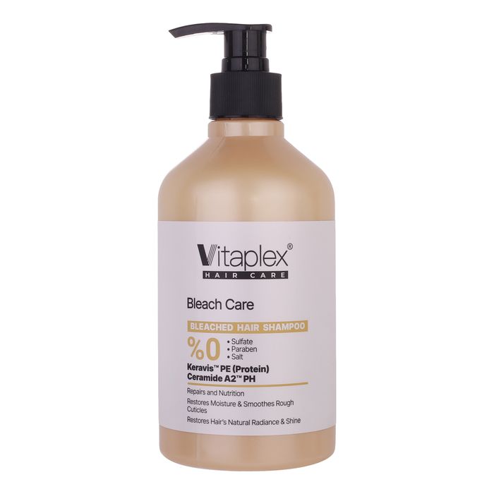 شامپو Bleach Care مناسب مو دکلره وآسیب دیده حجم 500ML ویتاپلکس