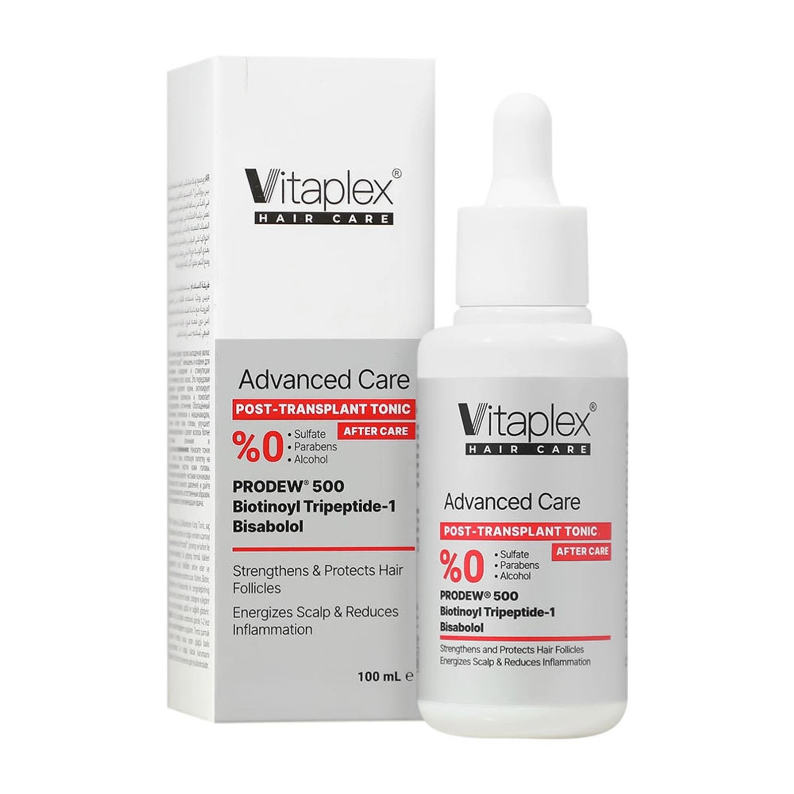 تونیک تقویت کننده مناسب پس از کاشت مو advanced care ویتاپلکس
