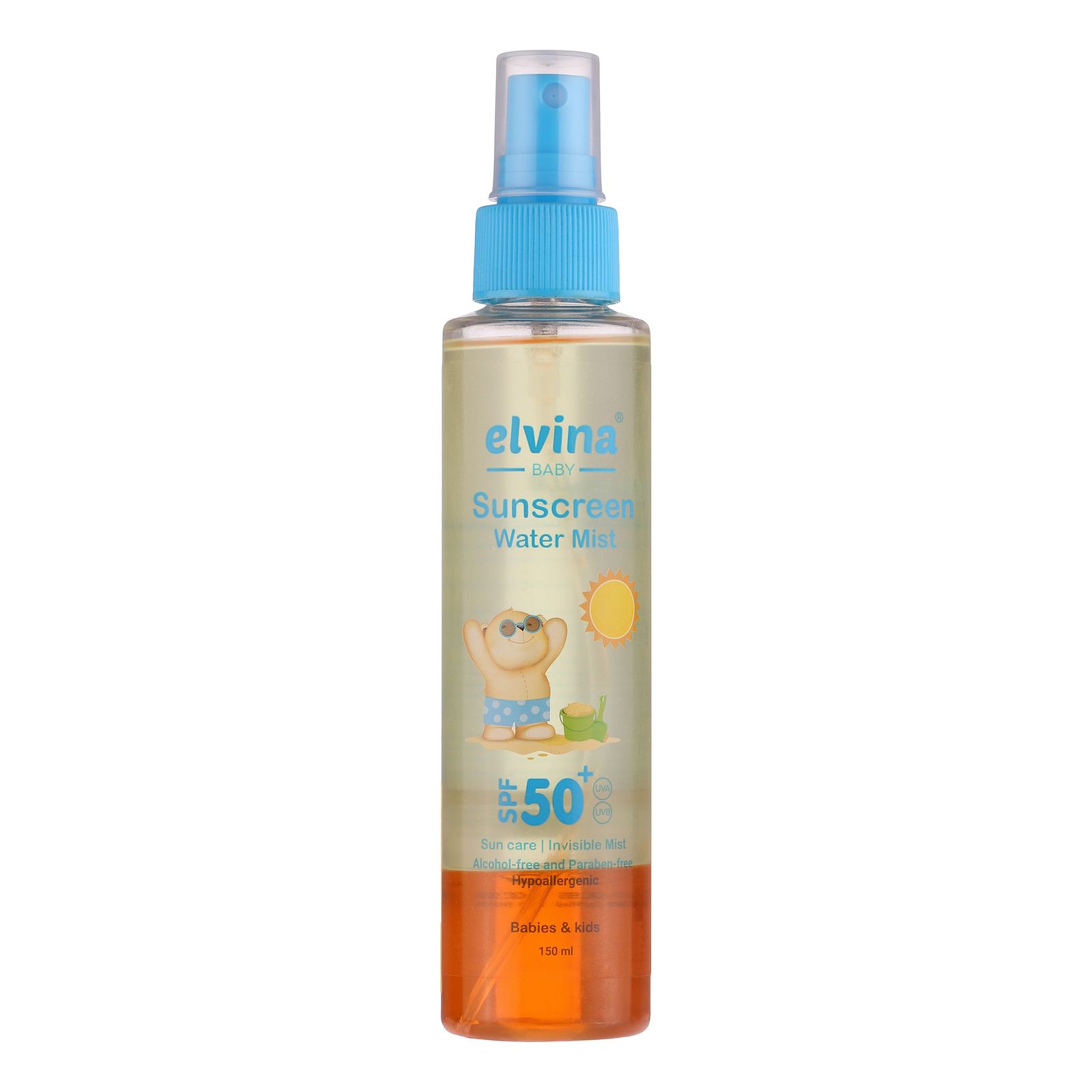 اسپری ضدآفتاب کودک SPF50 الوینا
