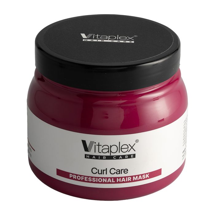 ماسک مو ویتاپلکس مدل CURL CARE مناسب برای موهای فر حجم 500ML
