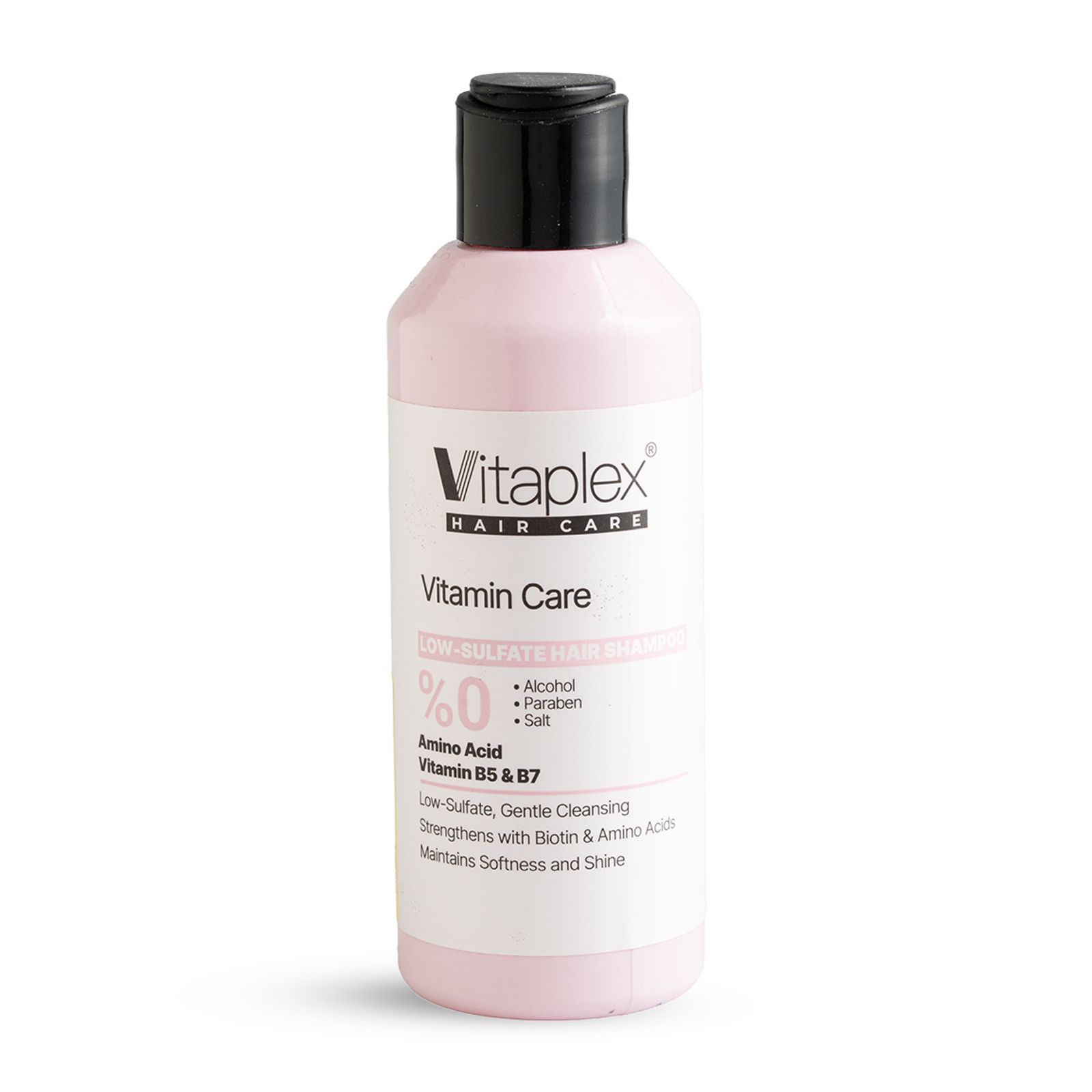 شامپو ویتامینه مو مدل VITAMIN CARE کم سولفات حجم200ML ویتاپلکس