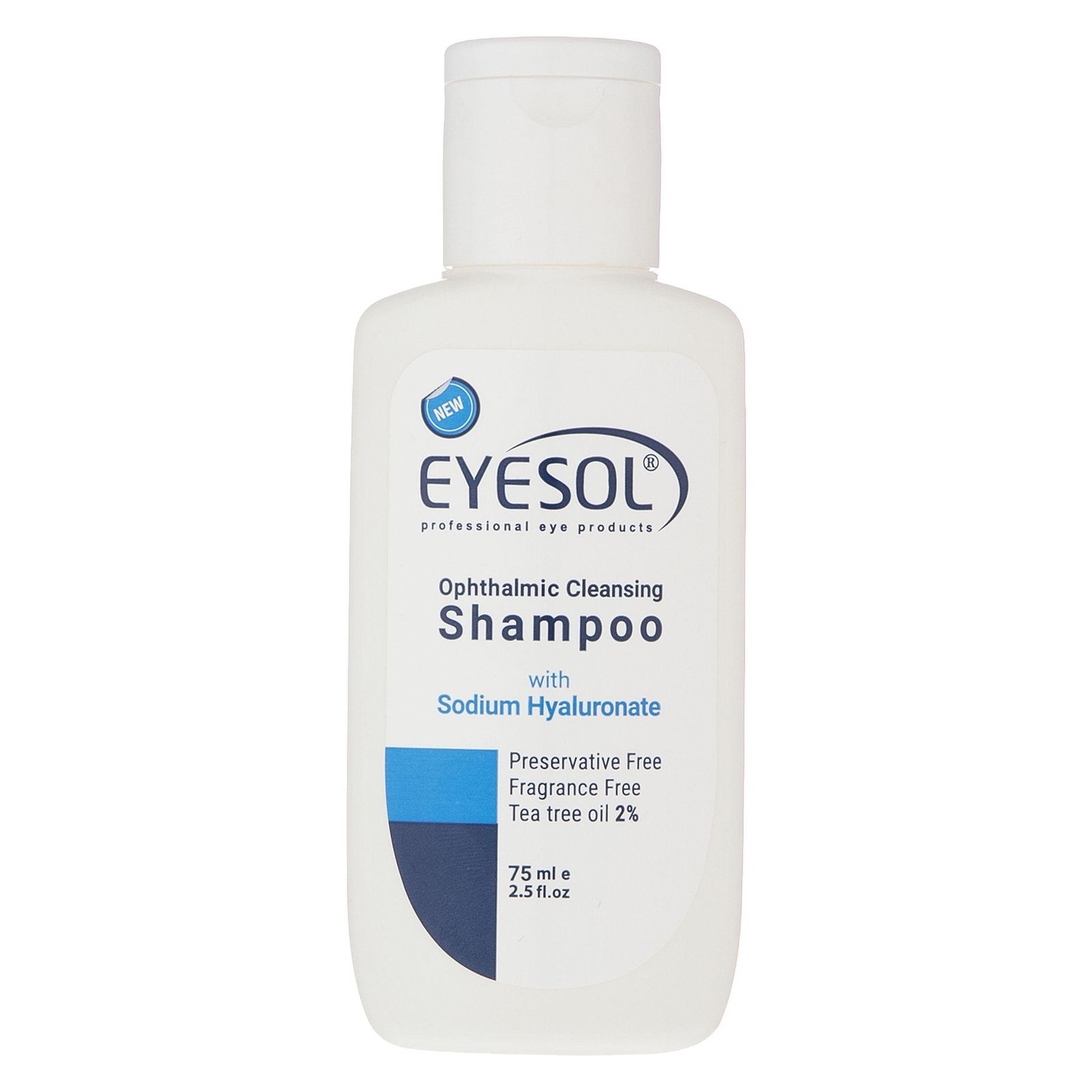 شامپو شست‌وشوی پلک و مژه آیسول حجم 75ml