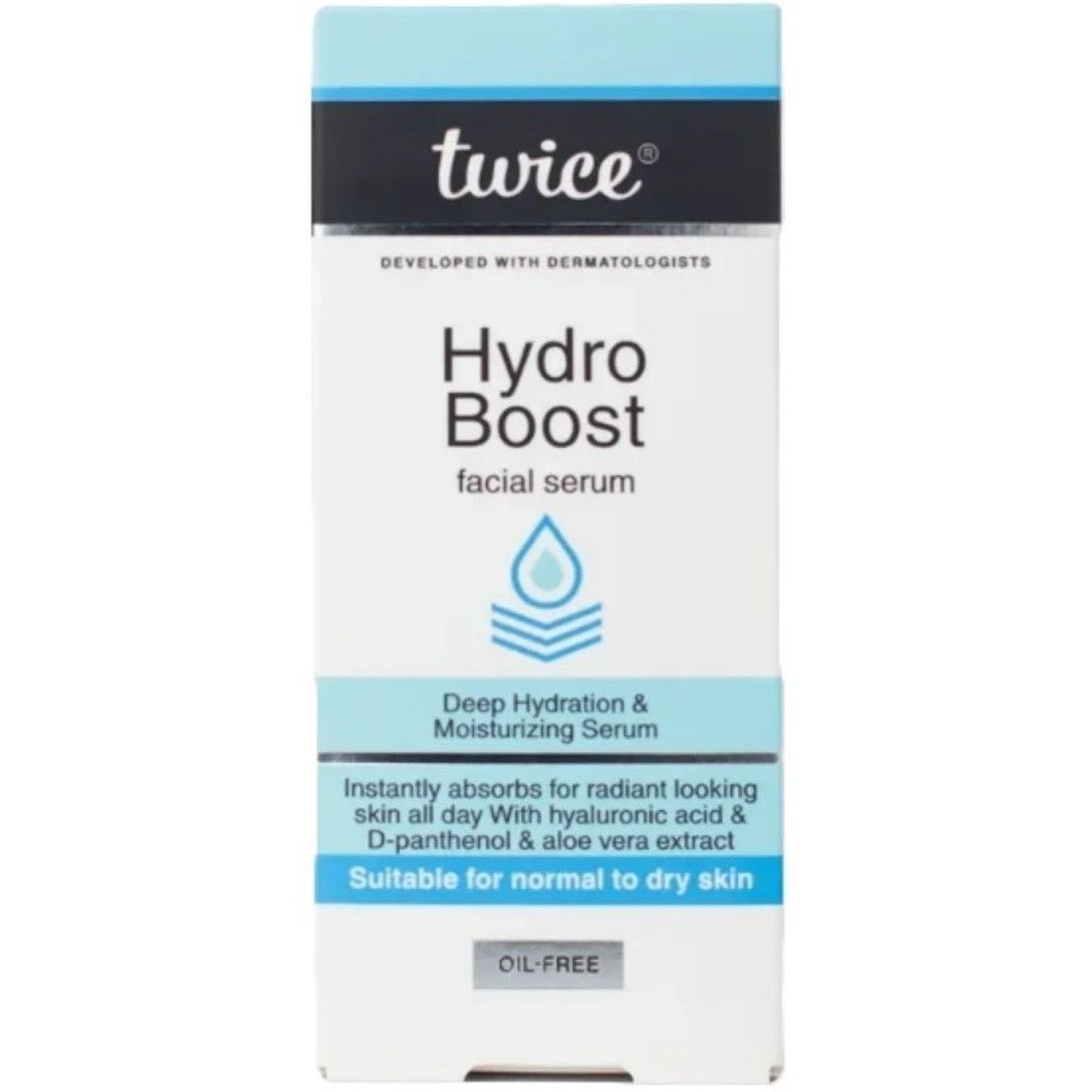 سرم آبرسان صورت Twice مدل hydro Boost توایس 30ml